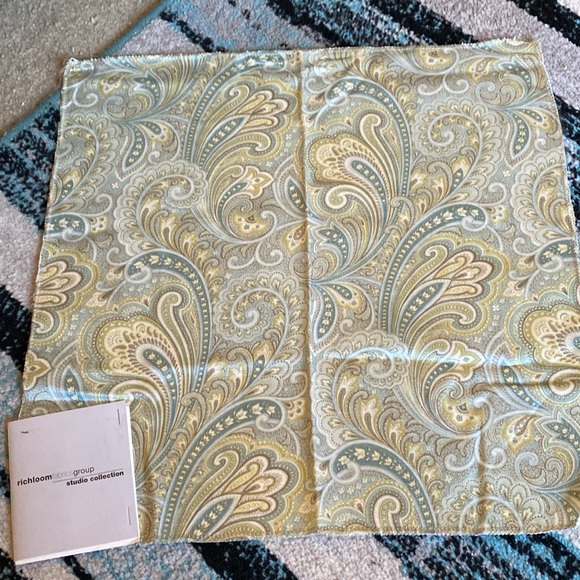 Lot of 6 fabric sample squares. - Picture 5 of 11